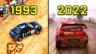 Evolution of WRC Games 1993-2022