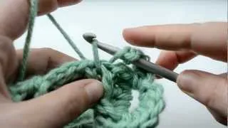 Crochet Lessons - How to work the Crocodile Stitch - Part 3