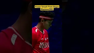 Bagas Maulana Power SMASH! #badminton #shorts #bagasmaulana #pbsi #indonesia #allengland2022