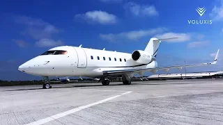 Experience the Challenger 604 Private Jet with Voluxis
