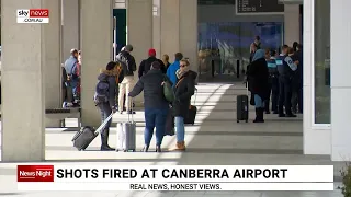 AFP apprehend shooter at Canberra Airport