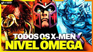 X-MEN - A LISTA OFICIAL DE MUTANTES NÍVEL ÔMEGA [PODER ABSURDO]