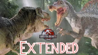 Jurassic Park 3 - Spinosaurus vs. Tyrannosaurus (Extended fight) Alternate