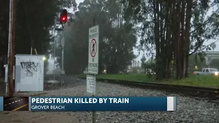 Fatal train vs pedestrian collision in Grover Beach for second time this month