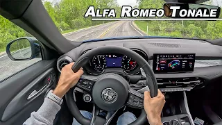 2024 Alfa Romeo Tonale Veloce - Driving Impressions of the Italian PHEV (POV Binaural Audio)