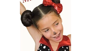 Peinado Orejitas de Minnie Mouse - Minnie mouse ears hairdo - Disney