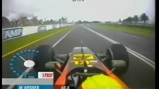 F1 Melbourne 2002 - Mark Webber Onboard