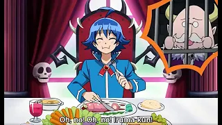 Eating Like A Demon king | Iruma | gluttony  Of Iruma Kun | Anime Eating Moments | Full Screen