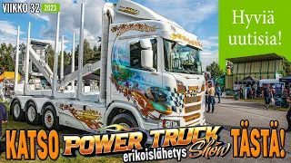 Hyviä uutisia! - Power Truck Show 2023