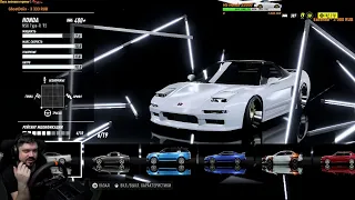 ДОПИЛИВАЕМ NSX И СТРОИМ НОВУЮ ТАЧКУ Need for Speed Heat НА ТОП РУЛЕ FANATEC