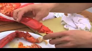 How to eat a lobster