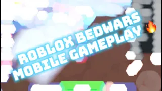 Sweaty Mobile Gameplay 🔥 ( Roblox Bedwars ) #4