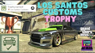 GTA V- How to get Los Santos Customs Trophy/Achievement