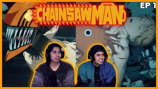 We’re hooked! Chainsaw Man Episode 1 (Reaction!) | Dog & Chainsaw