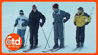 1998: Princes William & Harry on the Ski Slopes