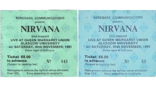 Nirvana - Queen Margaret Union, University of Glasgow, UK (11/30/91)