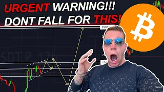 URGENT WARNING!!! DONT FALL FOR THIS BITCOIN TRAP!!!!