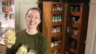 Tackling More Homestead PANTRY Projects: Canning, Organizing and Good Habits
