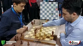 Is Capturing with Two Hands Allowed? Esipenko vs Vakhidov | World Blitz 2022