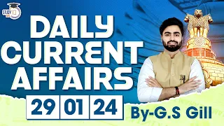 Daily Current Affairs for UPSC Prelims | 29 January 2024 | StudyIQ IAS