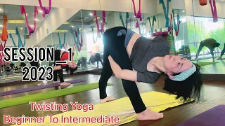 Session_1 2023 Yoga Twisting || Beginner To Intermediate || Yoga With Sandeep || Vietnam