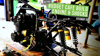 Budget Cafe Build EP20: We finally got the engine into the KZ750 cafe racer