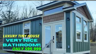 Very NICE Tiny House For $99,900 /Take A Tour Of This Tiny House Built To RV Code! So affordable!
