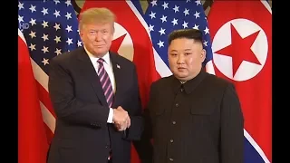 Báo Vĩnh Long | Tổng thống Mỹ Trump bắt tay Chủ tịch Triều Tiên Kim Jong-un