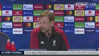 Jurgen Klopp press conference | Bayern Munich vs Liverpool