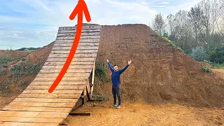 RIDING THE HUGE NEW JUMPS AT TWISTED OAKS BIKE PARK!