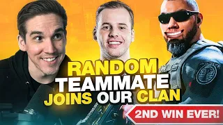 THIS WARZONE RANDOM JOINS OUR CLAN!! HILARIOUS TRIOS WITH HUSKERRS! (Warzone)