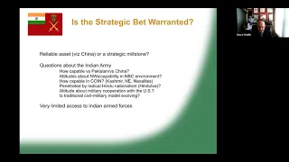 Is India a Strategic Asset for the U.S. in the Indo-Pacific Region or a Strategic Millstone?