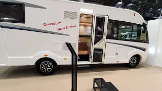 A cheap motorhome with queen bed. Itineo MC740 Traveller