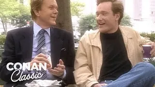 Conan Spends A Day With Doug Llewelyn | Late Night with Conan O’Brien