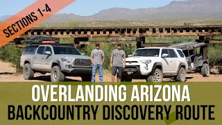 2020 TACOMA & 4RUNNER OVERLAND THE ARIZONA BDR - MEXICO TO UTAH - SECTIONS 1-4