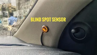 Blind Spot Detection system (BSD) Installation For all Cars | Blind spot Sensor!!!