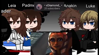 Skywalker’s react to Ashoka Tano (requested)