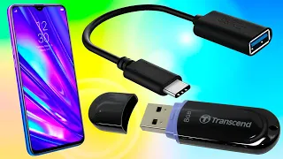 Как подключить USB флешку к телефону android