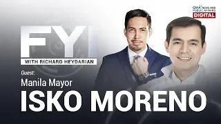 Exclusive interview with Manila Mayor Isko Moreno | FYI with Richard Heydarian