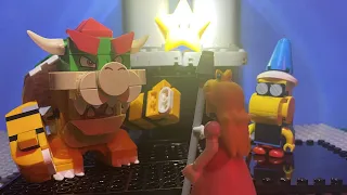 Bowser Proposes To Princess Peach Scene In Lego (The Super Mario Bros. Movie)