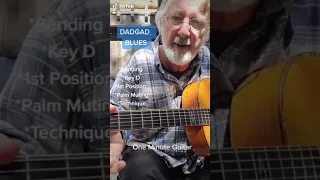 DADGAD Blues, a lesson with 2 million views