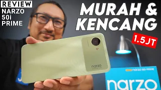 1.5 JT, Murah, Kencang & Keren! REVIEW realme Narzo 50i Prime