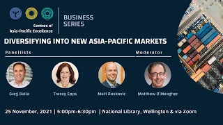 CAPE Business Series: Diversifying into new Asia-Pacific Markets