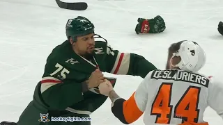 Nicolas Deslauriers vs Ryan Reaves Jan 26, 2023