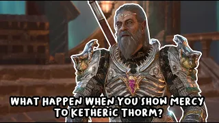 What Happen When You Show Mercy To Ketheric Thorm [Baldur's Gate 3]