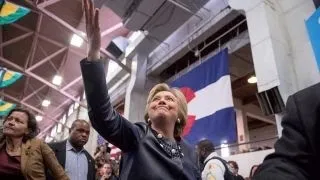 Hillary Clinton campaigns in Colorado