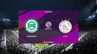 PES 2020 | Groningen vs Ajax - Eredivisie | 26/01/2020 | 1080p 60FPS