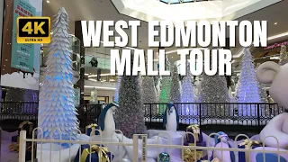 West Edmonton Mall Tour 4K - North America’s Largest Mall