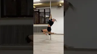 Pole dance тренировка, тренировка 4 месяца