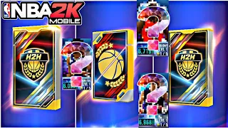 DIAMOND PULLS! | H2H PACK OPENING EP.4 | NBA 2K MOBILE